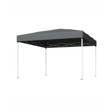 (Grey) Pop-Up Gazebo with UPF 50+ UV Protection and Drizzle-Resistant Canopy, Portable Folding Outdoor Shade Tent with Carry Bag, Beige