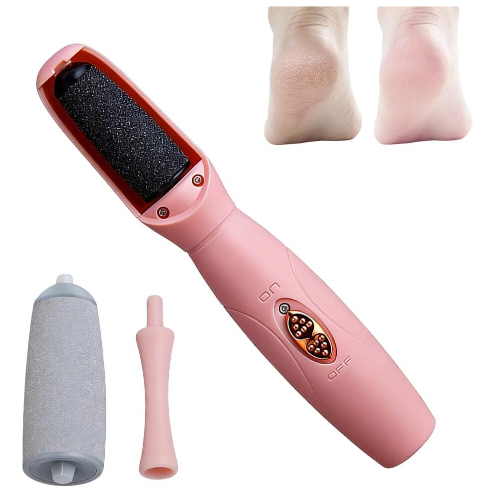 Oimg Pink (, -) Electric Foot Callus Remover Â Rechargeable Pedicure Grinder For Dead Skin