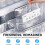 (20Pcs, Medium) 30 sacs aluminium, medium 2