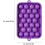 (Green, 1set) Grape Shaped Silicone Soap Making Mold Kit, Handmade & Reusable 2
