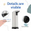Automatic Soap Dispenser Touchless with Waterproof Base, 250Ml Liquid Soap Dispenser for Kitchen Bathroom Hotel 7