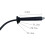 (Black, 1pcs) Capac panou solar 400mAh 5
