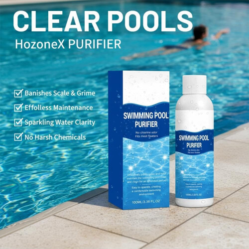 (100ml*2pcs, 1set) Clarifiant piscine 100ml, eau limpide, facile 2