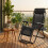 Songmics (Black) Set of 2 Zero Gravity Chairs, Foldable with Adjustable Headrest, Black 5