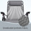 Songmics (Dark Grey) Set of 2 Zero Gravity Chairs, Foldable with Adjustable Headrest, Black 7