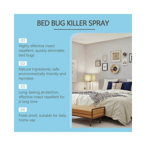 Household Bed Bug Spray Remover Bed Sheet Sofa BedBug Removal Prevent Fleas And Bed Bug Bites 1