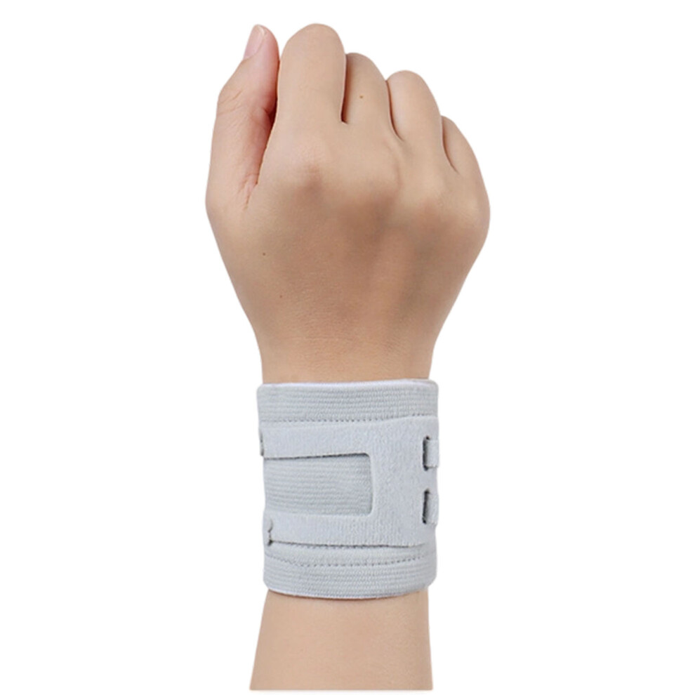 Grey High Performances Wrist Wrap Brace For Basketball Weightlifting And Fitness S