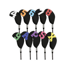 Numbered Shape Long Neck Protecting Golf Club Head Protector Numbered Golf 7