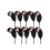 10pack Numbered Golf Club Head Protector Easy Installation For Golf Lover 3 1