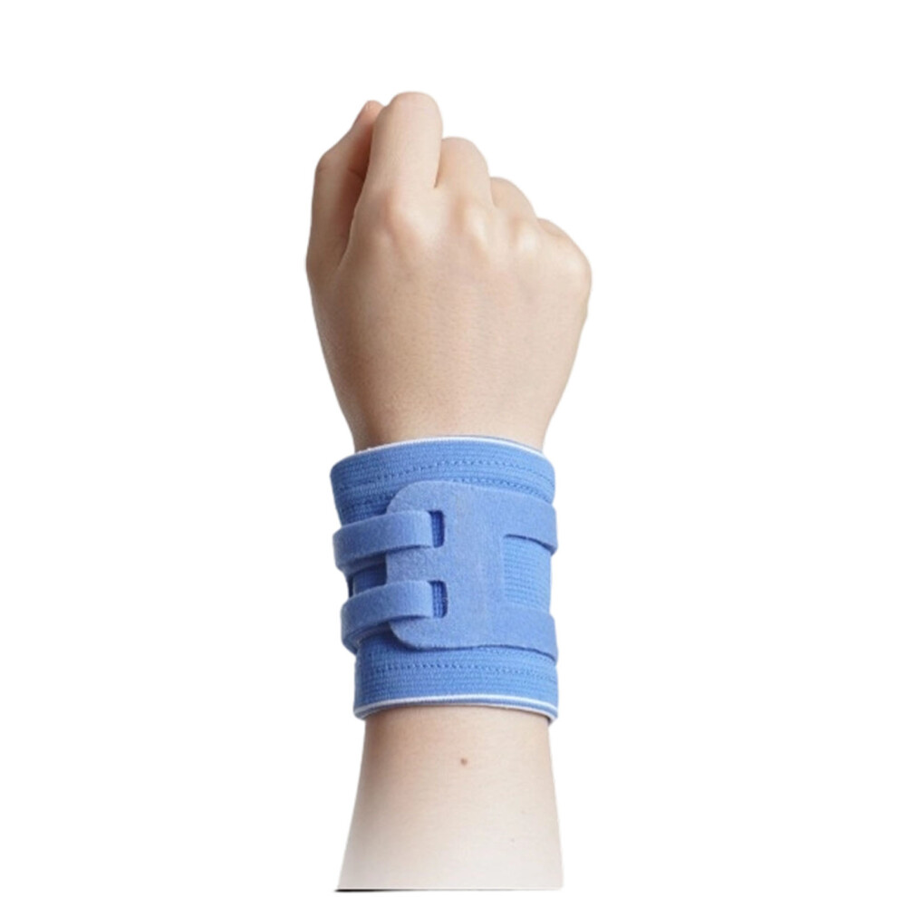 Sky Blue Premium Tfcc Wrist Guard Wristband For Injury Prevention And Discomfort Relief S
