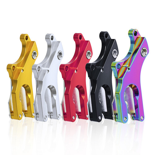 Thin Metal Cycling Disc Brake Mount For Smooth And Reliable Movement Silver 1