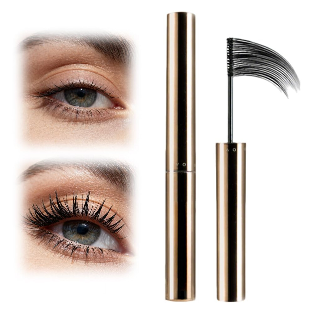 Oimg (Black, -) Ultra-Fine Lengthening Waterproof Mascara Â Long-Lasting Curling For Fine Lashes