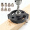 (Black, -) Gabarit chevilles auto-centrant, guide perçage précision, assemblage bois 1