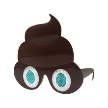 Whimsical Brown Poop Sunglasses For Fun Gatherings And Photos Props