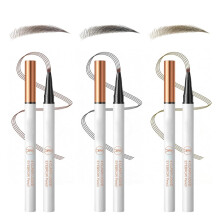 (3 Colors, -) Pióro do brwi microblading, 4 końcówki, płynny wodoodporny magiczny konturówka (duplikat 4730)