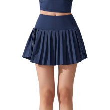 Pleated Skirt With Antislip Lining Perfect For Golf Workout And Outdoor Navy blue M