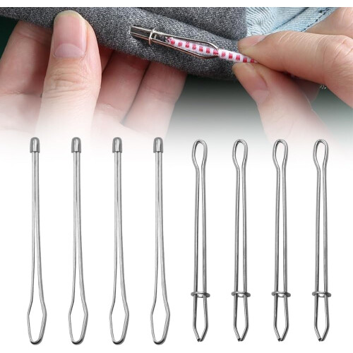 (8 Pcs, -) Tirător șnur glugă, metal
