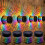 Metal Solar Color Changing Mandala Projector Light, Outdoor Deck Step Light 1