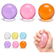 (3pcs-b, -) 6er-Kokosöl-Stressball, nicht klebrig, langsam, für Entspannung