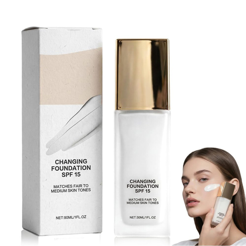 Oimg (1 Pcs, -) Color Changing Foundation For Mature Skin Â Lightweight Buildable Coverage
