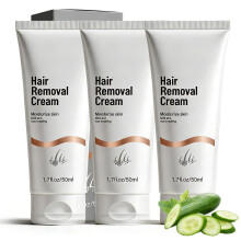 (-, 1.13 Fl Oz (Pack of 3)) Versatile Hair Removal Cream – Painless for Body & Legs, All Skin Types