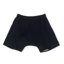 ThinSoft Lined Protective Underwear Comfortable Cotton Pants For Daily Use Black L