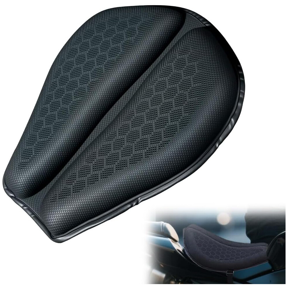 (1Pc, -) Shake Rider Motorcycle Seat Cushion Â 3D Gel Honeycomb For Tailbone Comfort 5437706931065
