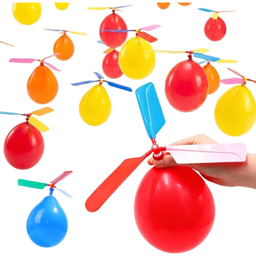 (6pcs, -) Ilmapallo helikopteri lentävä lelu