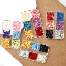 Realistic Press On Flower Nail Decors Waterproof Resin Flowers Nail Art Decors 05