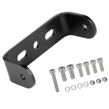 Easy Mount Bicycles Rear Shelf Mount Connector for Secure Transport Easy to Use Black