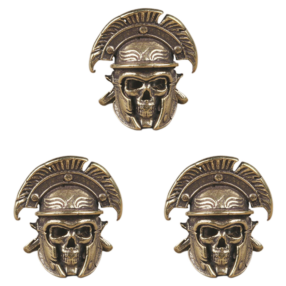 Brasses Cutter Paracords Beads Parachutes Cord Beads Skull Cutter Lanyard Bead 7696002191681