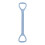 Multipurpose 8 Shape Resistance Band Great For Muscle Toning And Flexibility Blue 1