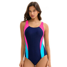 Women 1 Piece Swimsuit with Briefs Sleeveless Backless Athletic Bathing Suit Section 6 XXL