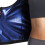 Thin Polyester Shapewears With Front Zippers Comfortable Permeable Slimming Blue XL 5