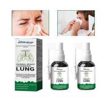 2pcs Herbal Lung Cleanse Spray Mist-Powerful Lung Support Clean Inflammation Relieve Spray Herbal Sore Quit Smoking 20ml Throat