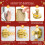 (Golden 4pcs, -) Cârlige ventuză grele 5