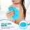 (Blue, -) Covoraș scrubber picior duș 6