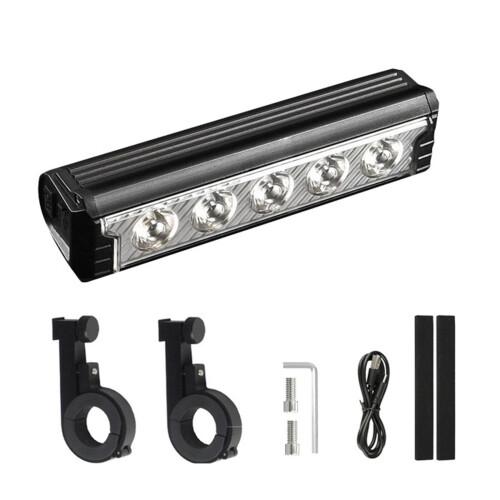 LED Bicycles Front Light Bikes Head Light for Night Ridings with 5 Light Modes 2 1