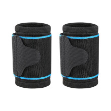 Adjustable Wrist Support Breathable Elastic Wrist Wrap Brace For Gym Fitness Blue