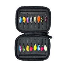 16Pcs Spinner Baits Fishing Lures Metal Baits Crankbait Fishing Accessories 7