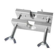 Adjustable Jaw Trombone Mouthpiece Puller Tool for Smooth Quick Extraction Silver