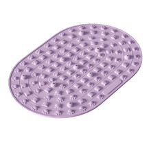 Soft Silicone Foot Massage Mat Massage Pad Acupressures Foot Pad For Fitness Purple