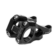 Aluminum Alloy Bike Handlebar Stem With Anti Corrosion Coating Bicycles Stem Black 1 piece
