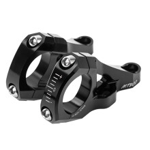 Aluminum Alloy Bike Handlebar Stem With Anti Corrosion Coating Bicycles Stem Black Split