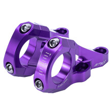 Aluminum Alloy Road Bike Handlebar Stem for Mountain Bike Accessories P urple Split