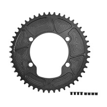 Road Bike Chainwheel Aluminum Metal Round Narrow Wide Chainring for R7000 R8000 48T