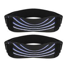 Comfortable Knee Strap Suitable for Runner Cyclists and Active Lifestyles Black blue os