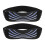 Comfortable Knee Strap Suitable for Runner Cyclists and Active Lifestyles Black blue  os 1