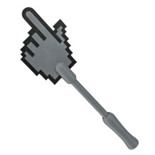 Unique Index Finger Tap to Pay Wand Contactless Payment Wand with Card Holder Gray
