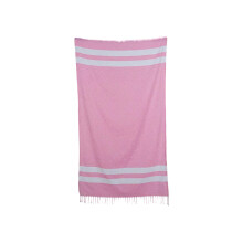 Breathable Quick Drying Beach Towel Pool Swimming Use Towel Polyester Texture Pink